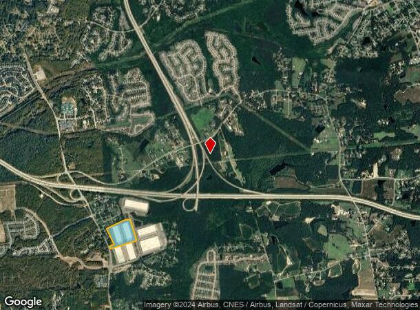  375 Spectrum Dr, Knightdale, NC Parcel Map