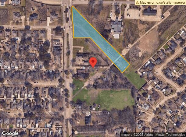  2040 Rowlett Rd, Rowlett, TX Parcel Map