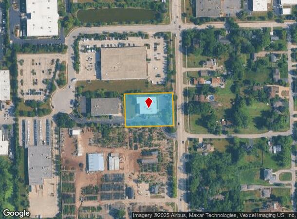  7150 S Madison St, Willowbrook, IL Parcel Map