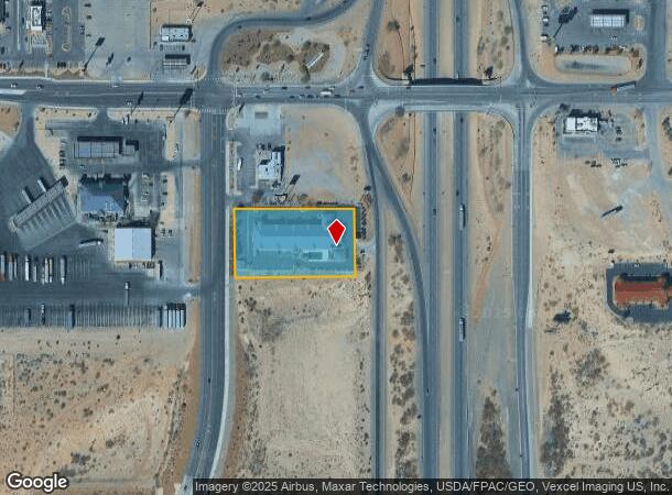  9401 S Desert Blvd, Vinton, TX Parcel Map