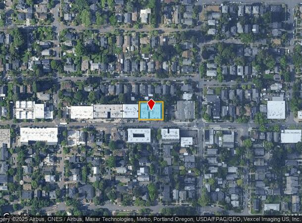  3339 Se Division St, Portland, OR Parcel Map