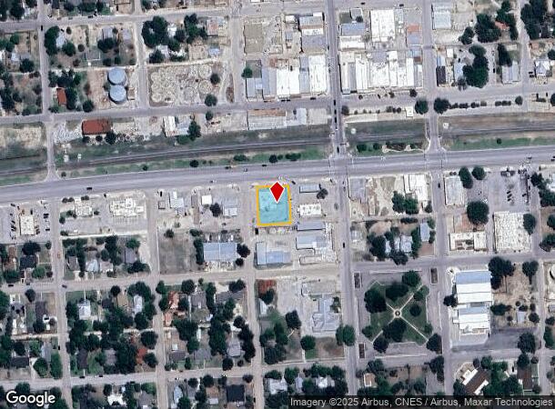 1217 19Th St, Hondo, TX Parcel Map