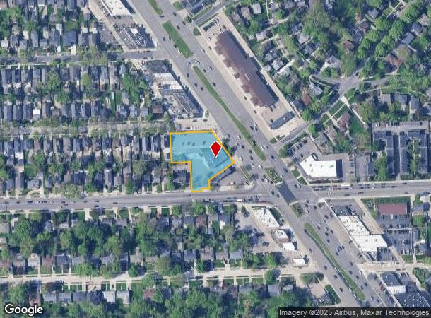 33101 Woodward Ave, Birmingham, MI Parcel Map