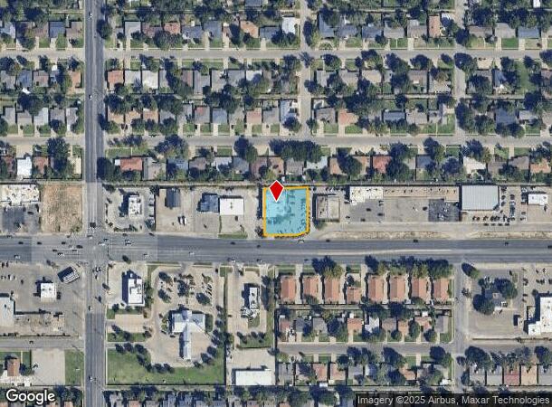 4216 50Th St, Lubbock, TX Parcel Map