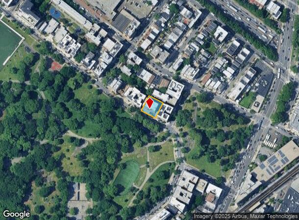  867 Crotona Park N, Bronx, NY Parcel Map