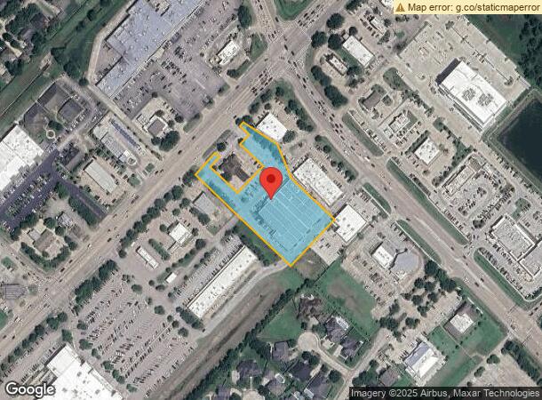  125 W Parkwood Ave, Friendswood, TX Parcel Map