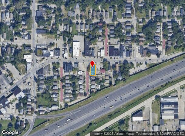  15802 Waterloo Rd, Cleveland, OH Parcel Map