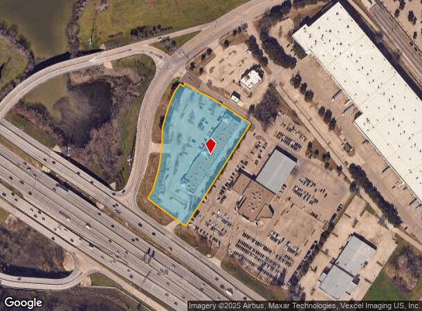  1837 W Frankford Rd, Carrollton, TX Parcel Map