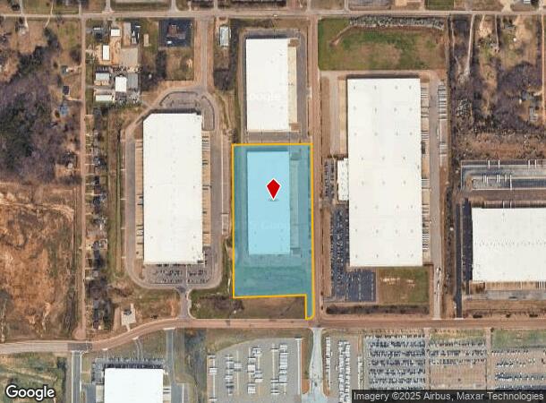  5755 Fedex Ln, Olive Branch, MS Parcel Map