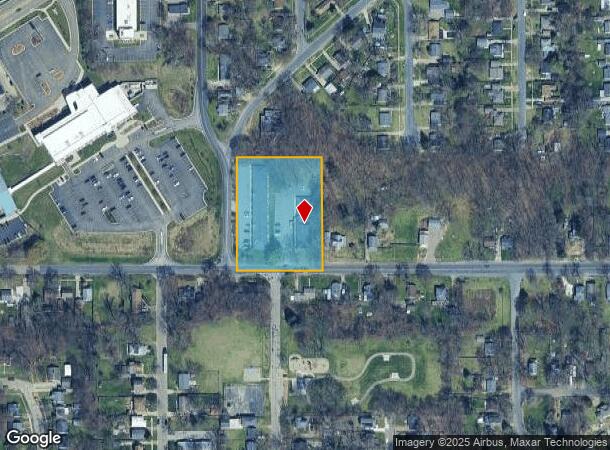  1809 Humphrey St, Kalamazoo, MI Parcel Map