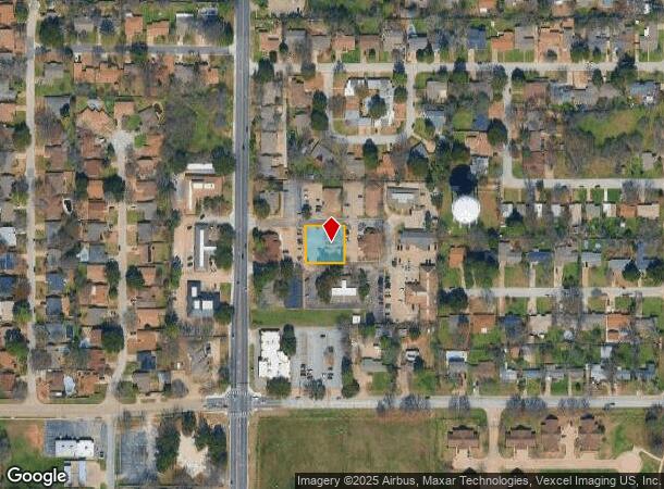 719 N Fielder Rd, Arlington, TX Parcel Map