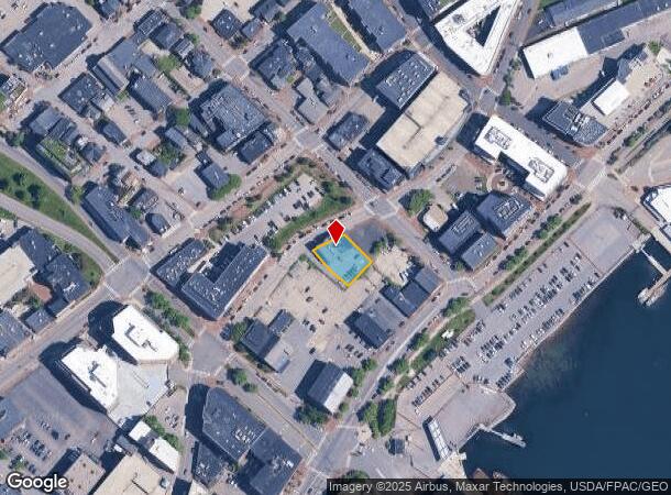  208 Fore St, Portland, ME Parcel Map