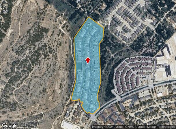  22202 Estate Hill Dr, San Antonio, TX Parcel Map