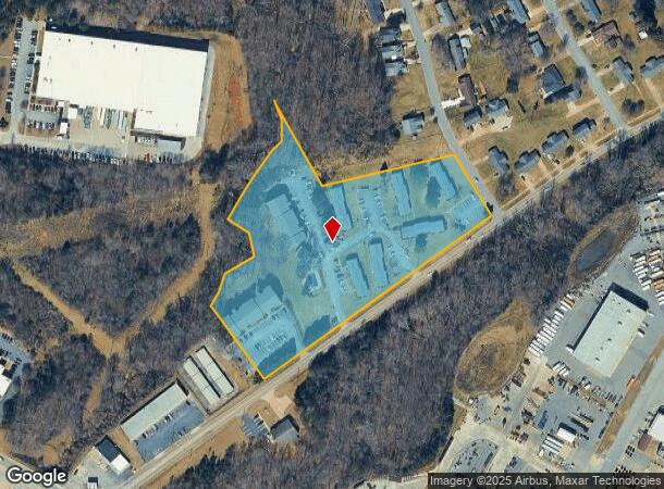 1230 Overbrook Dr, Gaffney, SC Parcel Map