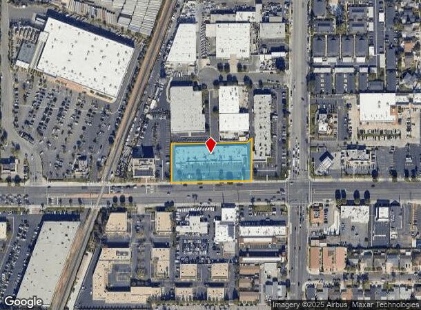  211 W Katella Ave, Orange, CA Parcel Map