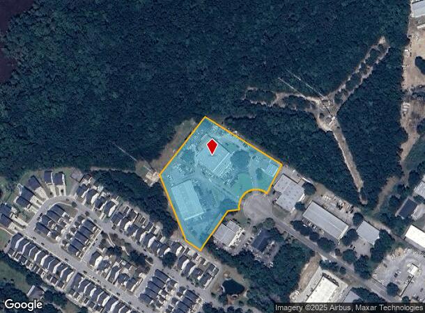 498 Jessen Ln, Charleston, SC Parcel Map