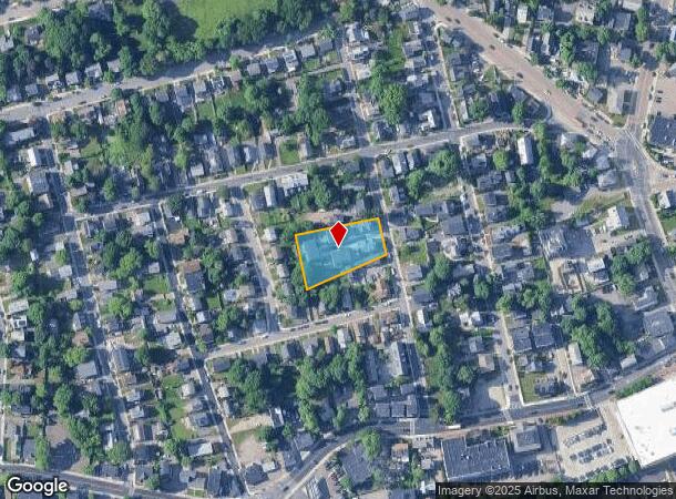  36 Temple St, Mattapan, MA Parcel Map