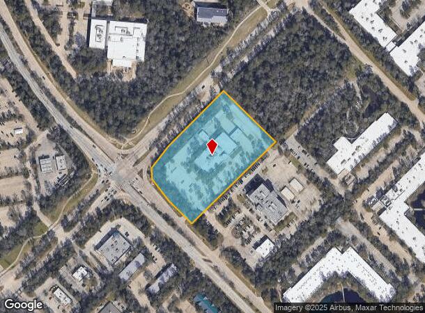 4576 Research Forest Dr, Spring, TX Parcel Map