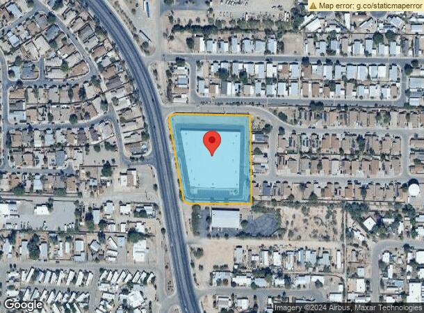  1782 W Ruthrauff Rd, Tucson, AZ Parcel Map