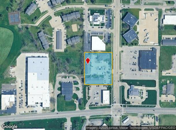 5815 Council St Ne, Cedar Rapids, IA Parcel Map