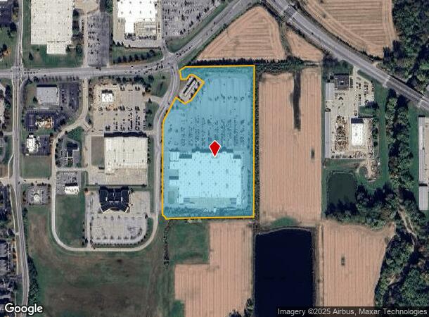 735 Whitfield Dr, Columbus, IN Parcel Map