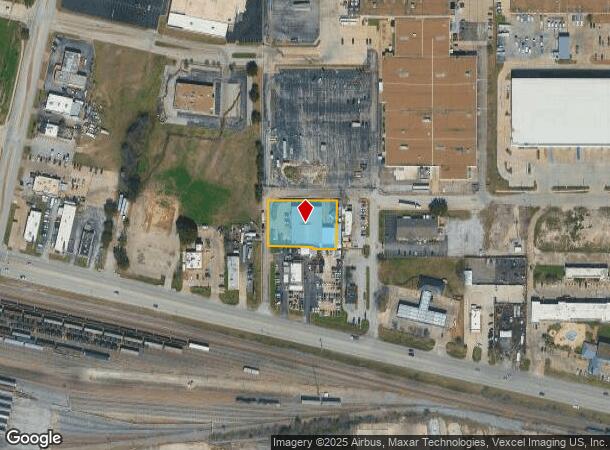  3305 E Division St, Arlington, TX Parcel Map