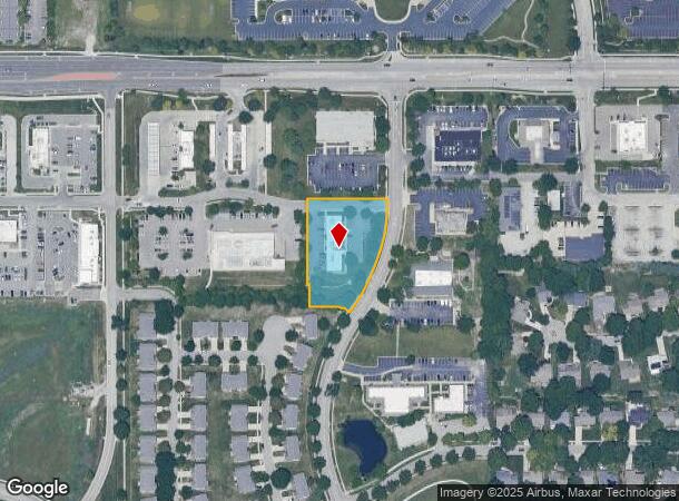  8724 Bourgade St, Lenexa, KS Parcel Map