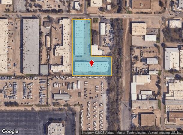  2526 Manana Dr, Dallas, TX Parcel Map