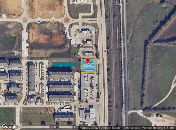 802 S Fm 156, Justin, TX Parcel Map