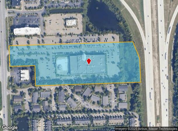 1700 N Haggerty Rd, Canton, MI Parcel Map