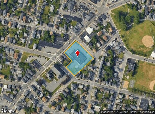 1512 S Main St, Fall River, MA Parcel Map