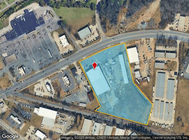 1444 E Main St, Rock Hill, SC Parcel Map