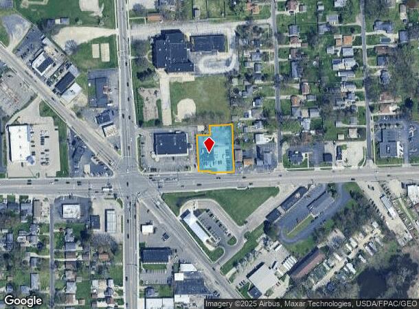 2424 W Laskey Rd, Toledo, OH Parcel Map