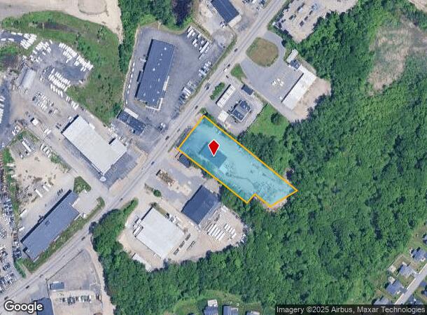  183 Sw Cutoff, Worcester, MA Parcel Map