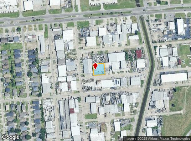  1310 Carroll St, Kenner, LA Parcel Map