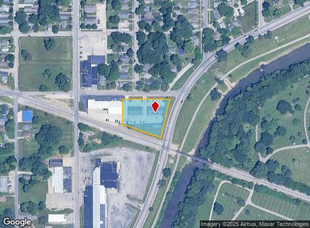  2015 W Godman Ave, Muncie, IN Parcel Map