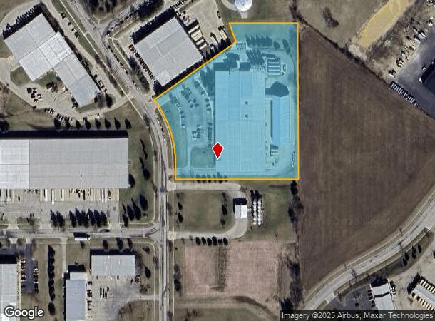 307 Hallberg St, Delavan, WI Parcel Map