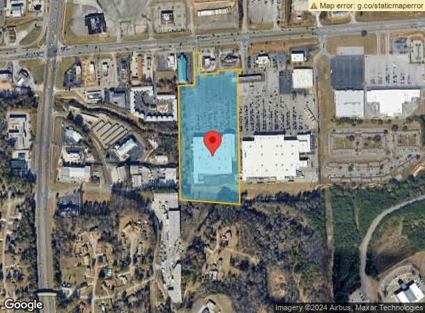  1401 Skyland Blvd E, Tuscaloosa, AL Parcel Map