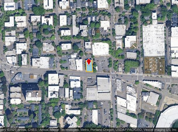  2139 W Burnside St, Portland, OR Parcel Map