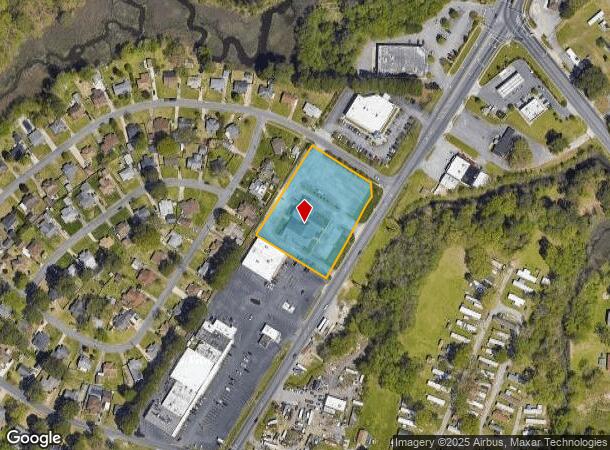  1144 George Washington Hwy N, Chesapeake, VA Parcel Map