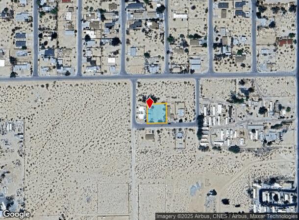  73544 Cedar Dr, Twentynine Palms, CA Parcel Map