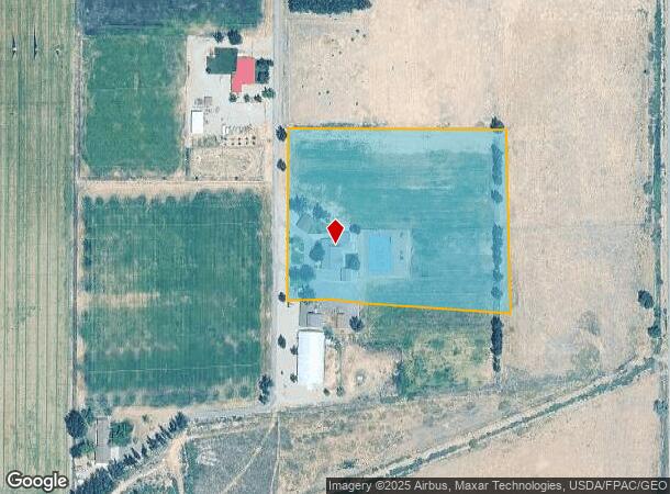 4580 N 1050 Ln, Cedar City, UT Parcel Map