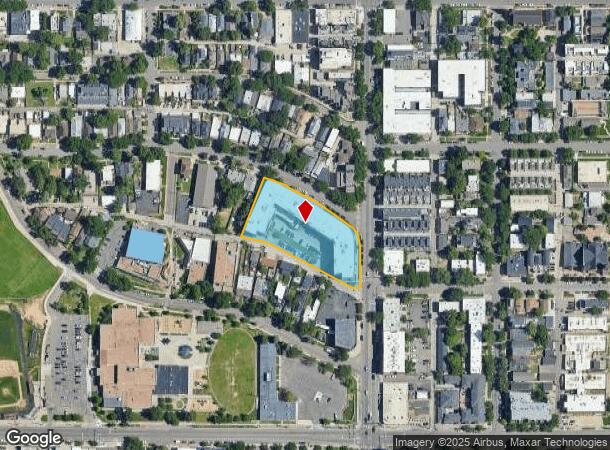  2424 W Caithness Pl, Denver, CO Parcel Map