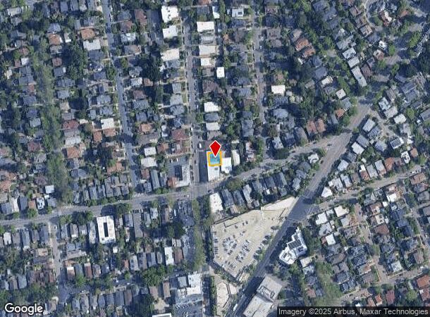  3167 College Ave, Berkeley, CA Parcel Map