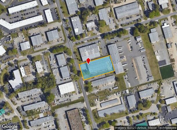  1133 Executive Blvd, Chesapeake, VA Parcel Map