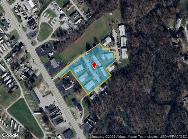  1112 Millston Rd, Aberdeen, OH Parcel Map