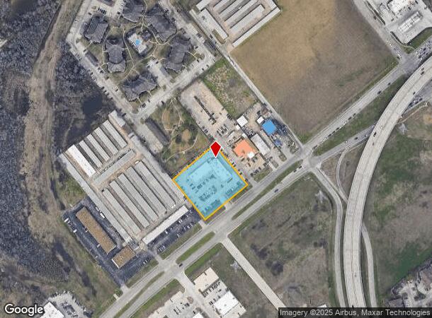  505 E Nasa Pkwy, Webster, TX Parcel Map