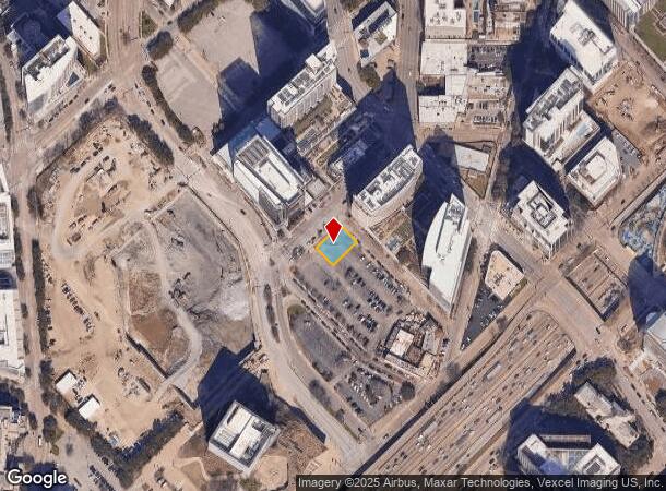  1610 Cedar Springs Rd, Dallas, TX Parcel Map