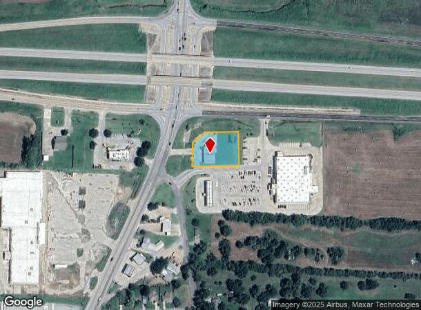 2244 N Center St, Bonham, TX Parcel Map