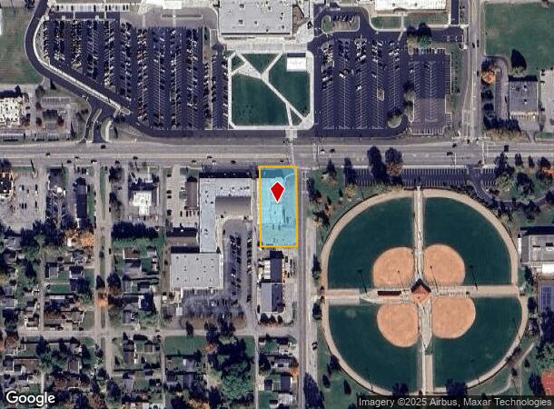 2235 25Th St, Columbus, IN Parcel Map